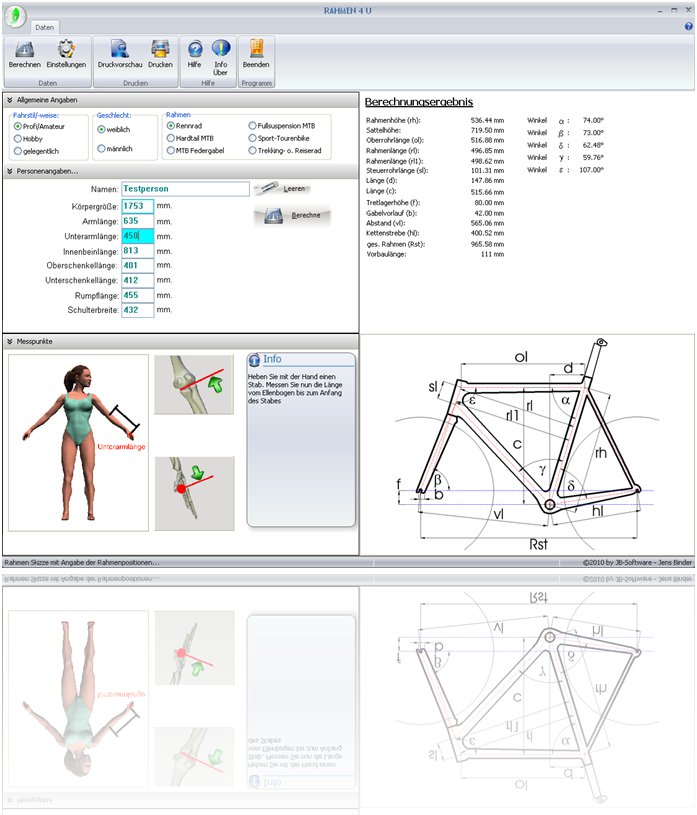RAHMEN4U - Hauptfenster RAHMEN4U - Hauptfenster